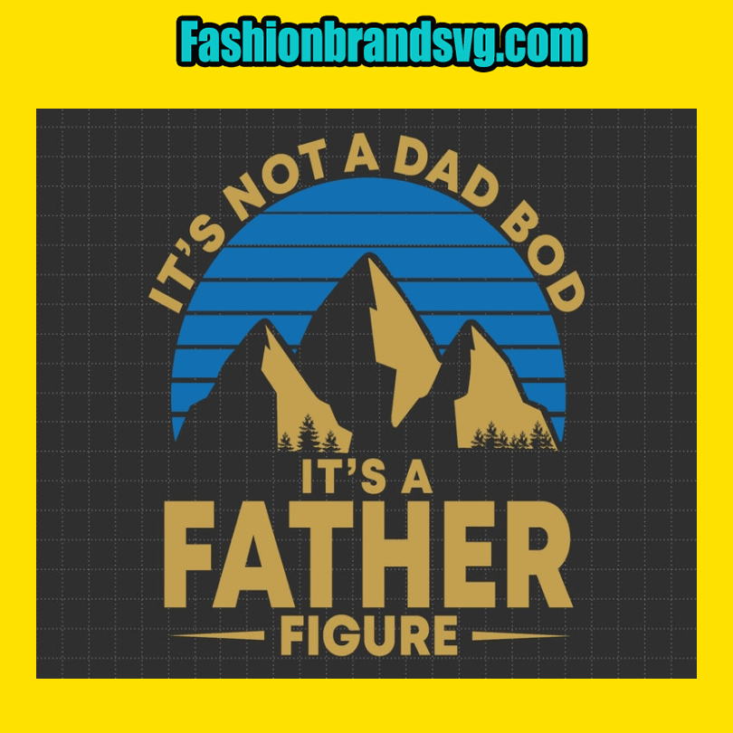 Father Figure Design Svg