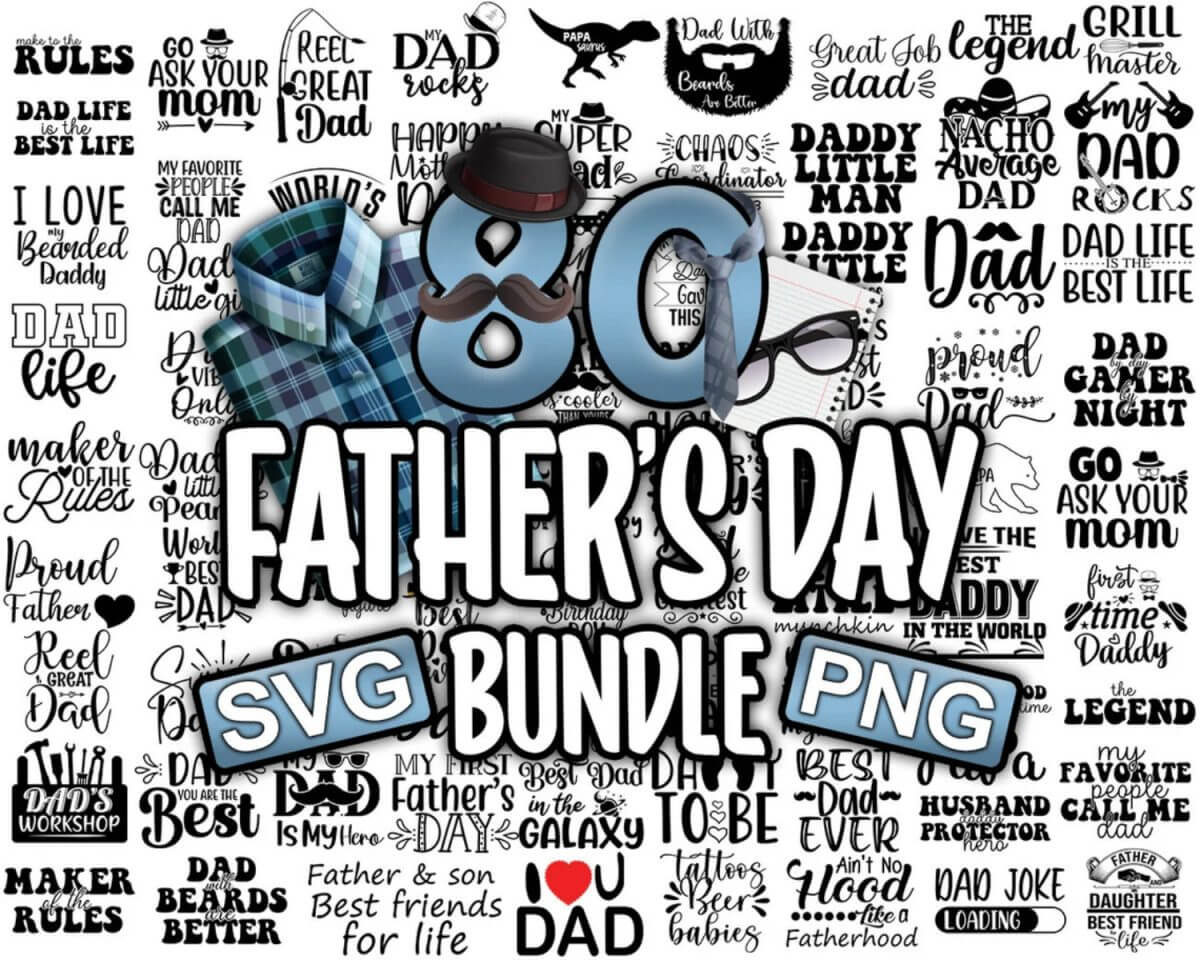 Fathers Day Bundle Svg