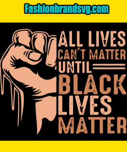 All Lives Can't Matter Until Black Lives Matter