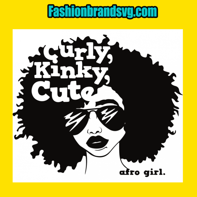 Curly Kinky Cute Girl