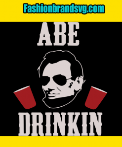 Abe Drink Svg