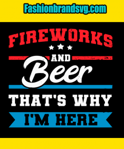 America Fireworks And Beer