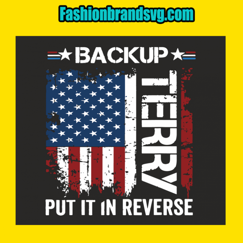 Back Up Terry American Flag