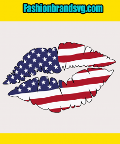 American Flag Lips