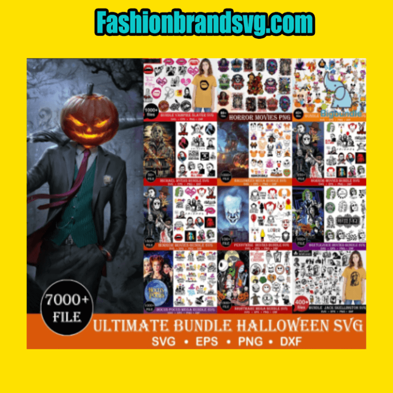 7000+ Halloween Ultimate Bundle