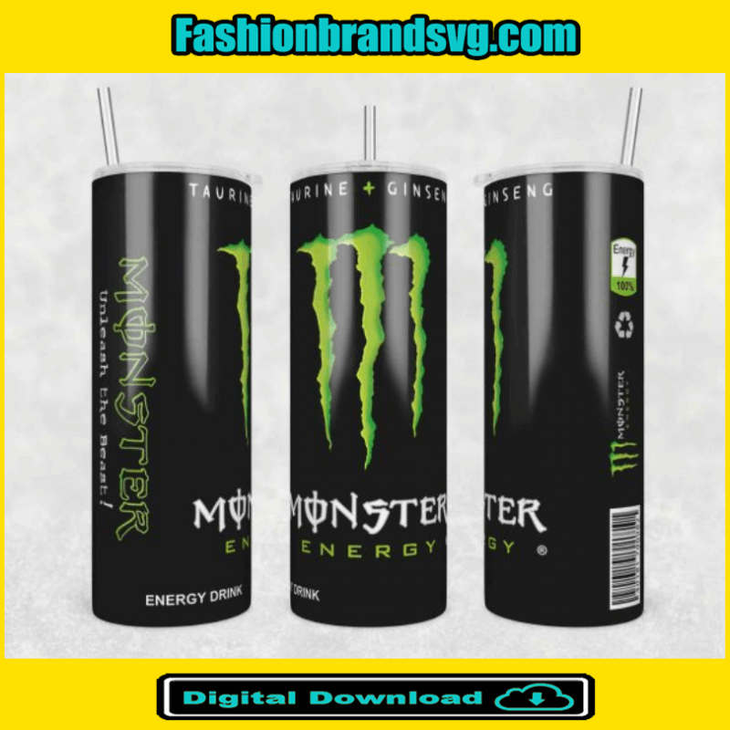 Monster Energy Tumbler Wrap