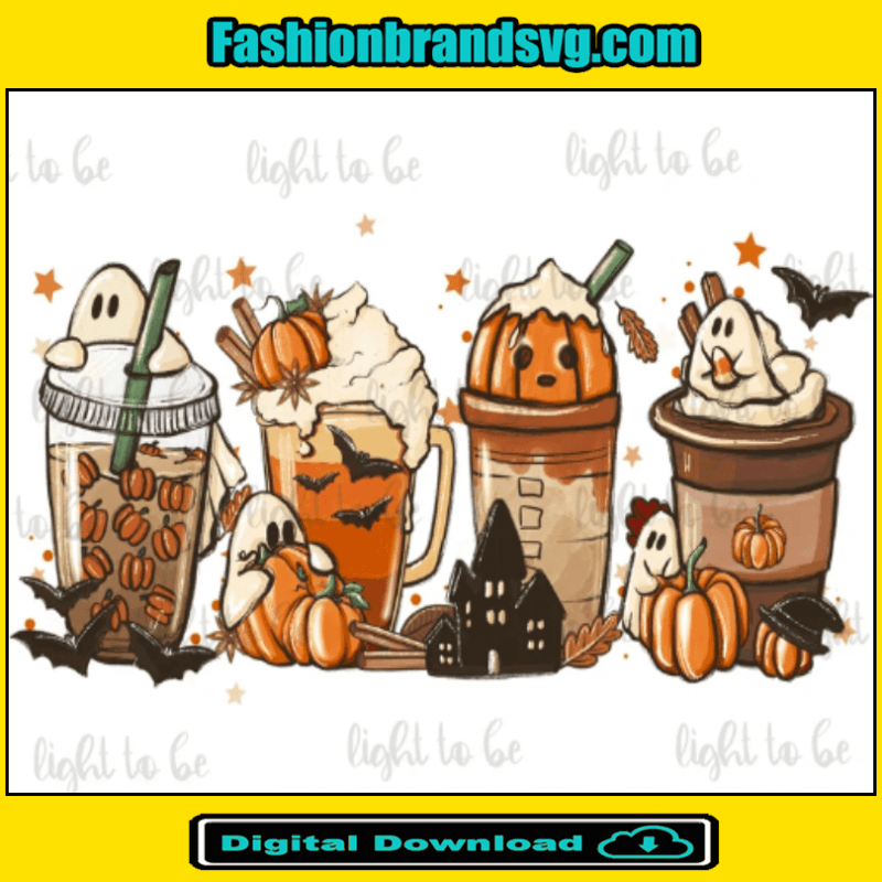 Boo Ghost Latte Png