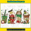 Christmas ELF Coffee Png