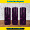 LV Purple Pattern Wrap