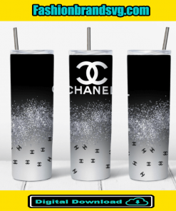 Chanel Silver Glitter Wrap