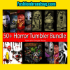 50+ Horror Tumbler Bundle Png
