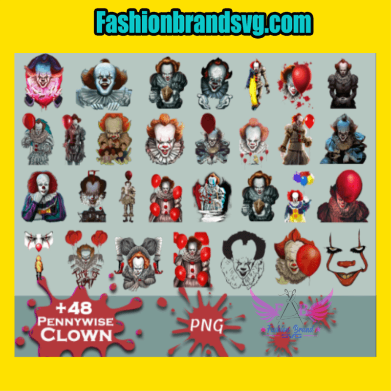 48+ Pennywise Bundle Png