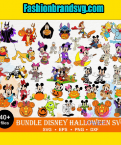 40+ Disney Halloween Bundle
