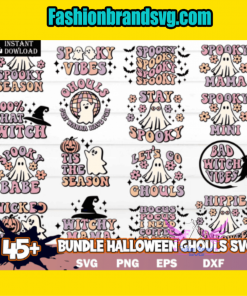 45+ Halloween Ghouls Bundle