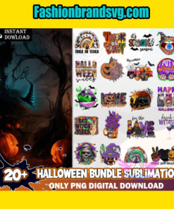 20+ Halloween Sublimation Bundle