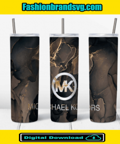 MK Abstract Black Wrap
