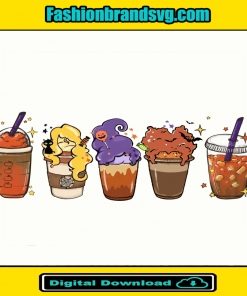 Halloween Witch Coffee Png