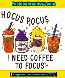 I Need Coffee To Focus