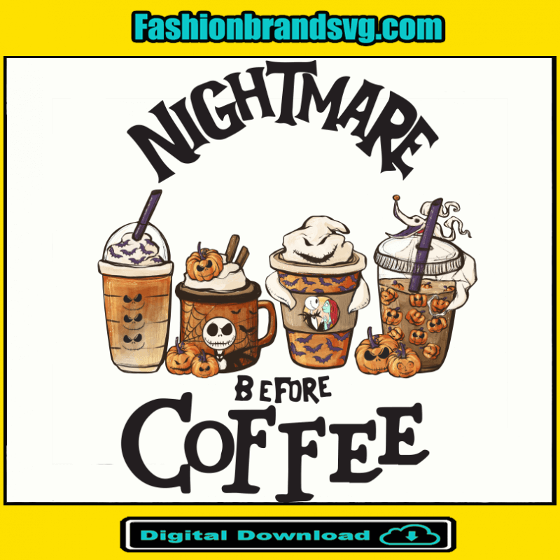 Nightmare Before Coffee Png