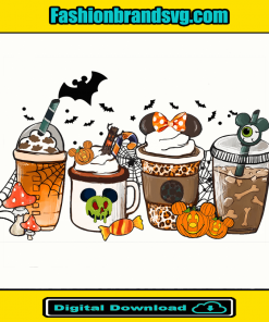 Disney Halloween Coffee Design