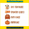 Fall Vibes Design Png