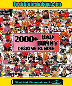 2000+ Bad Bunny Svg