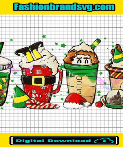 Coffee Christmas Cup Png