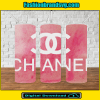 Pink Chanel Logo Tumbler