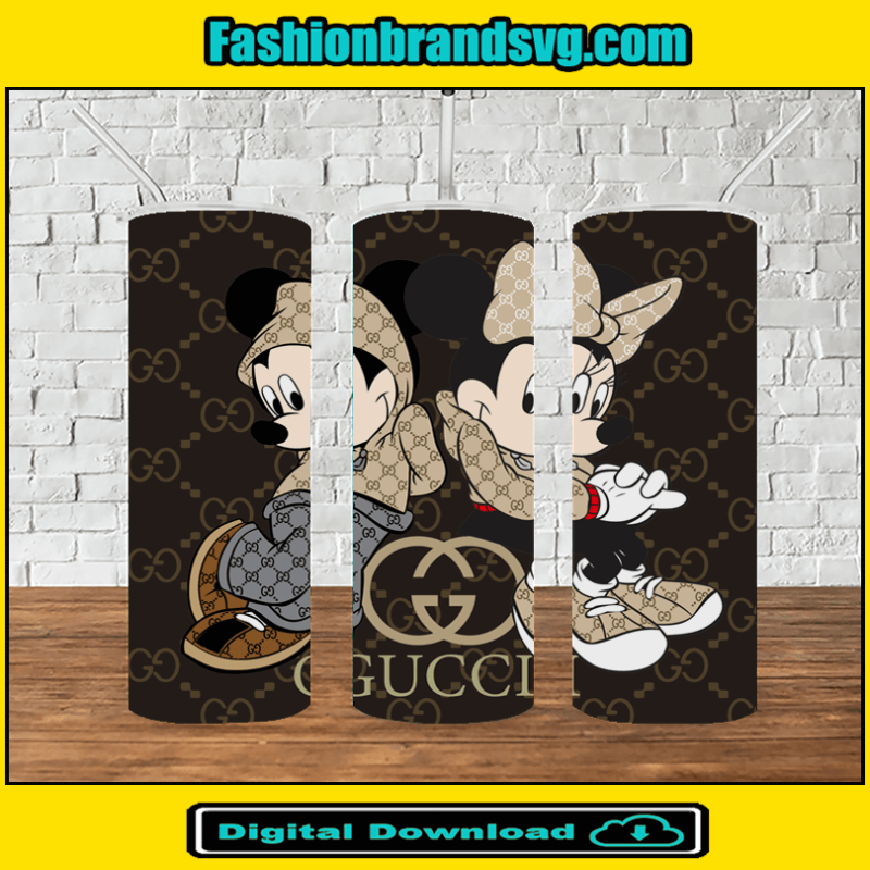 Gucci Mouse Tumbler Png
