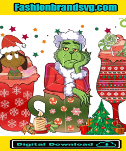 Christmas Grinch Latte Png