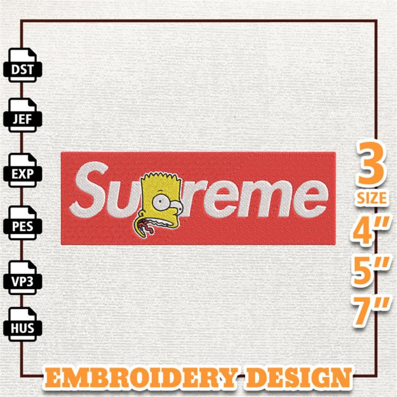 supreme-bart-simpson-embroidery-design-brand-embroidery-design