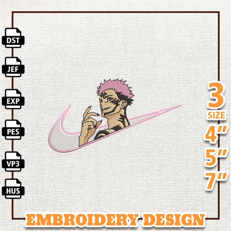 nike-yuji-itadori-anime-embroidery-design-nike-anime-embroidery-design