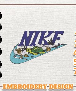 Nike Anime Embroidery Design 2