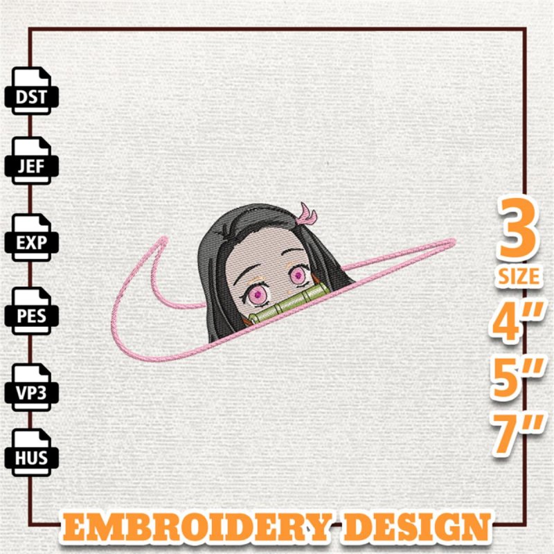 nike-nezuko-demon-slayer-embroidery-design-nike-anime-embroidery-design