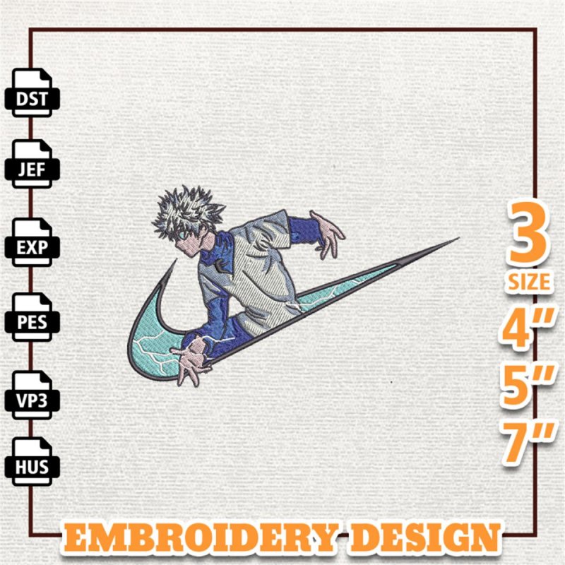 nike-killua-embroidery-design-file-hunter-x-hunter-anime-embroidery