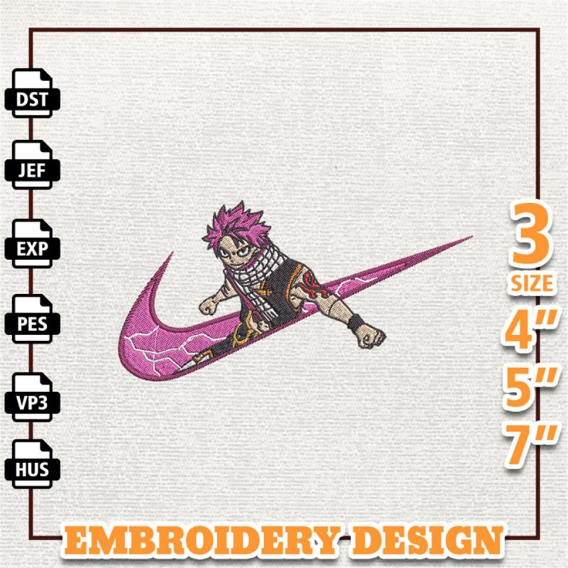 nike-natsu-fairy-tail-embroidery-design-best-anime-embroidery-designs