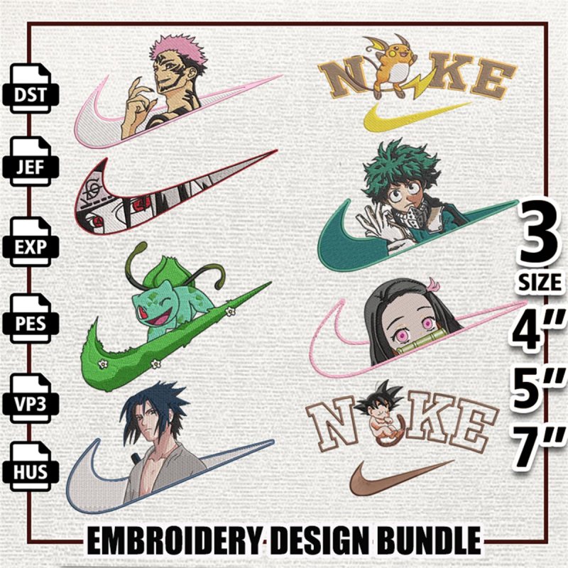 bundle-nike-embroidery-design-nike-anime-embroidery-design